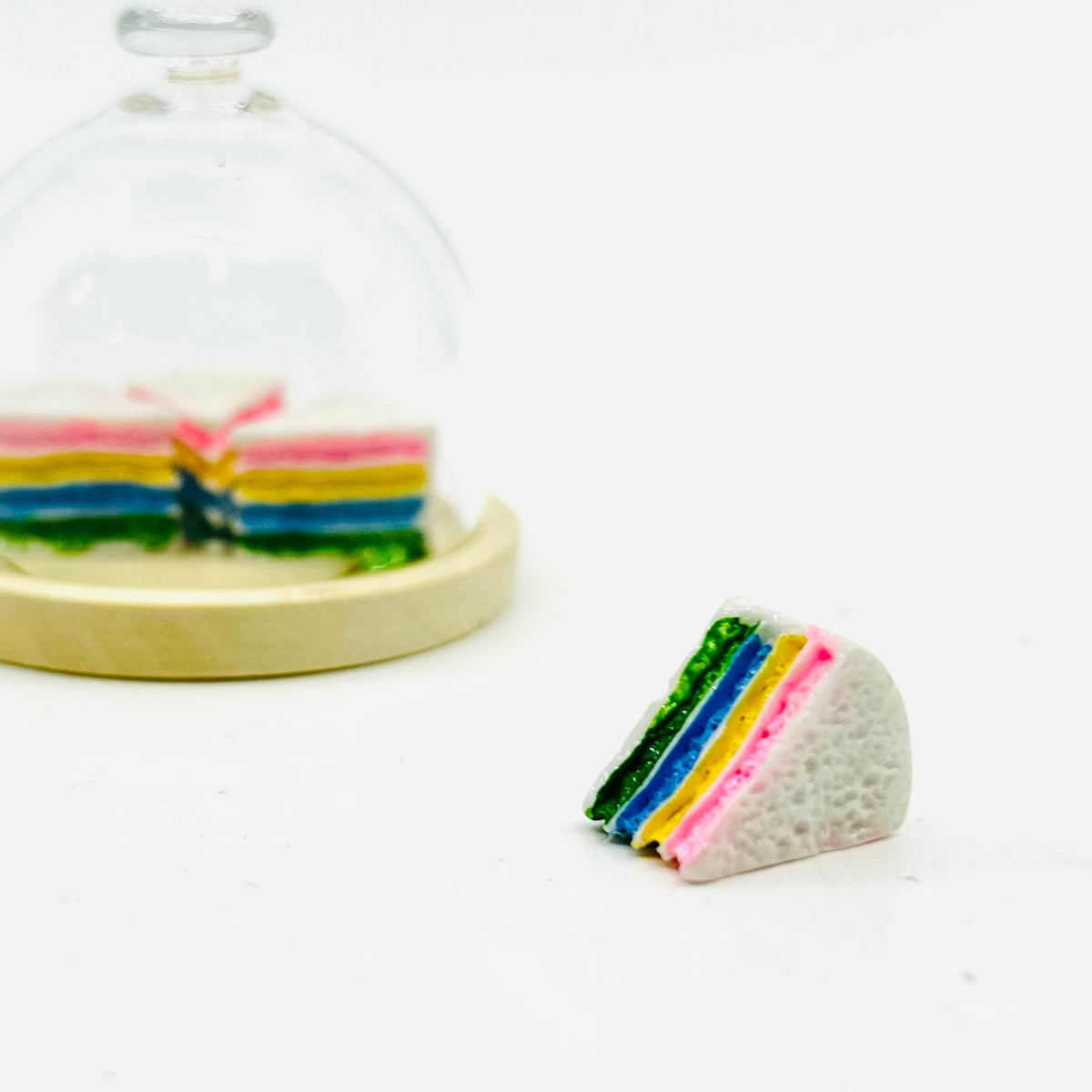 Tiniest Sweet Treats Miniature - Rainbow Slice 