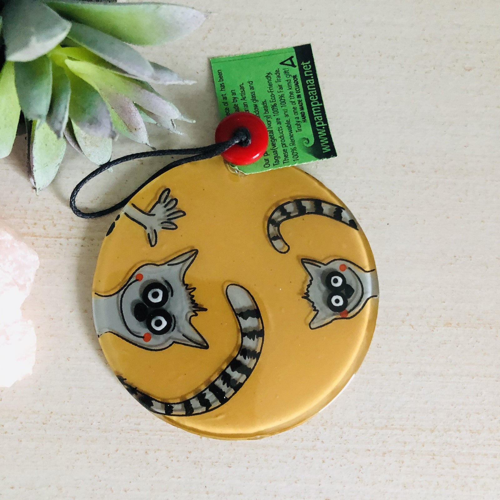 Fair Trade Ornament 107 Luke Adams Glass Blowing Studio 