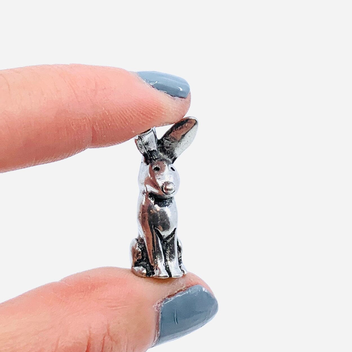 Miniature Pewter Figurine, Hare Miniature Basic Spirit 