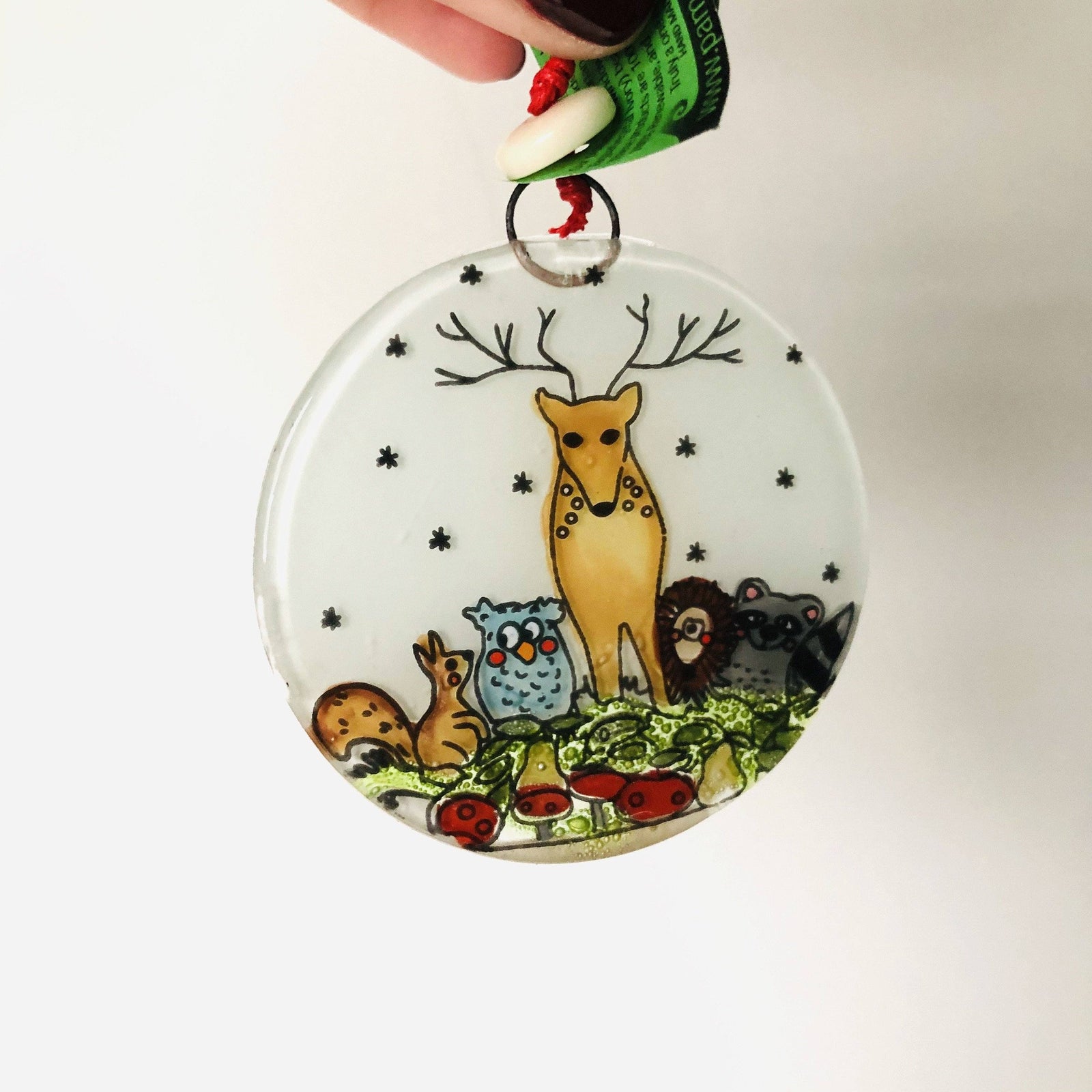 Fair Trade Ornament 120 Luke Adams Glass Blowing Studio 