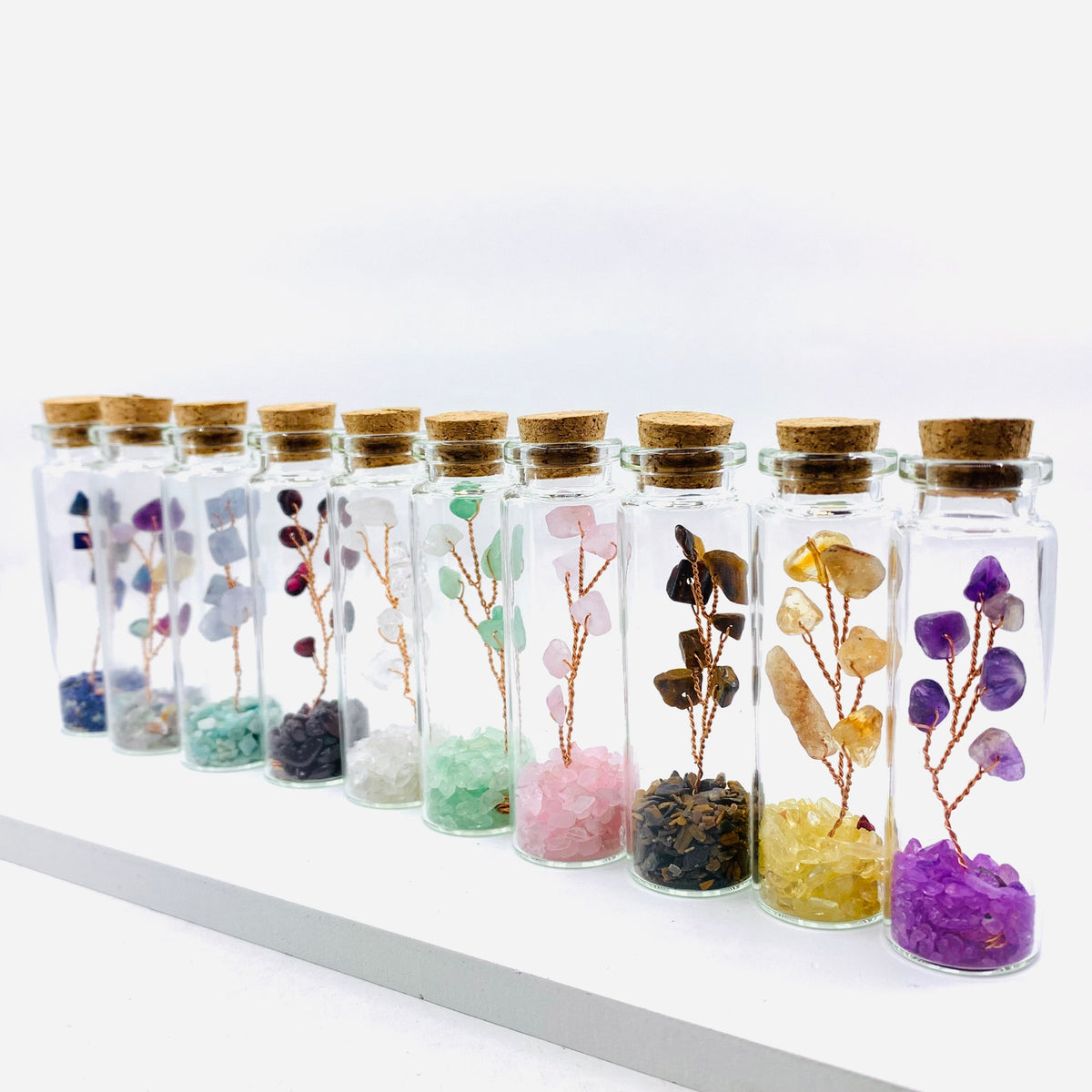 bonsai tree in a bottle Crystal Bonsai in a Bottle