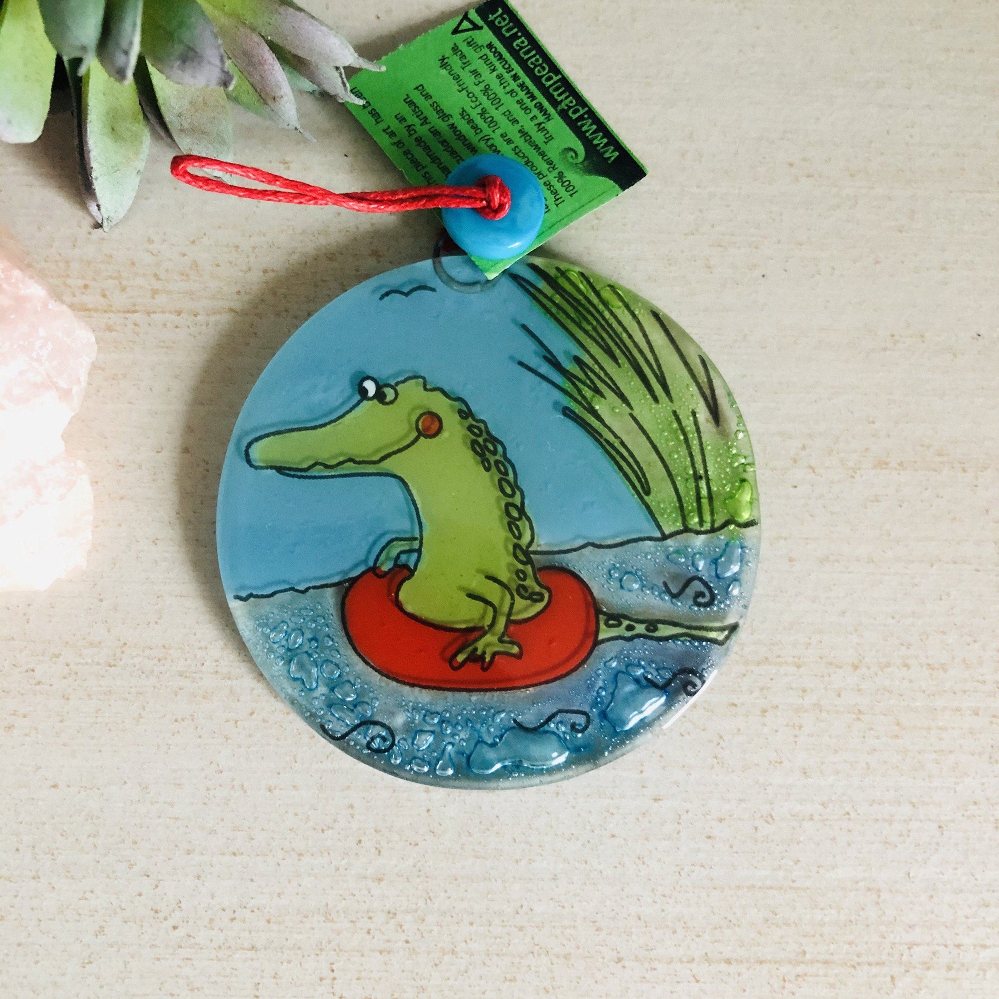 Fair Trade Ornament 104 Luke Adams Glass Blowing Studio 