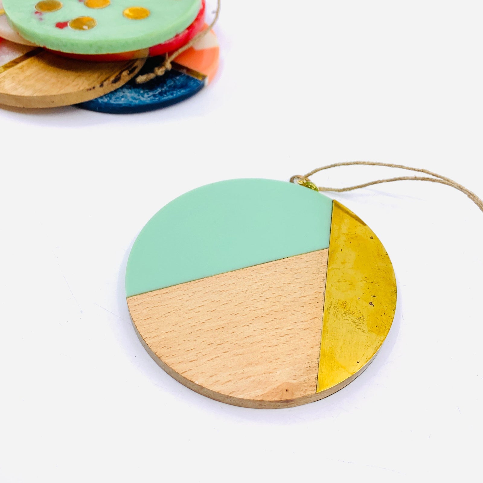 Coaster Ornaments Ornament One Hundred 80 Degrees 