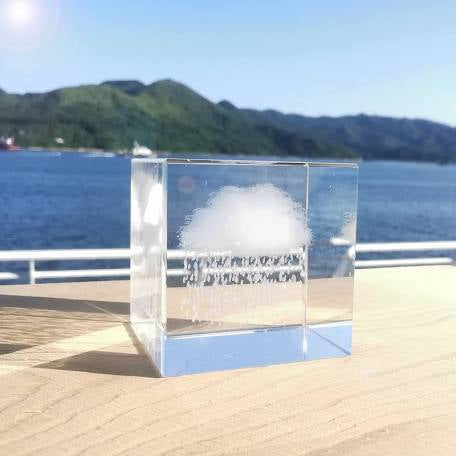 Rainy Cloud Paperweight Decor - 