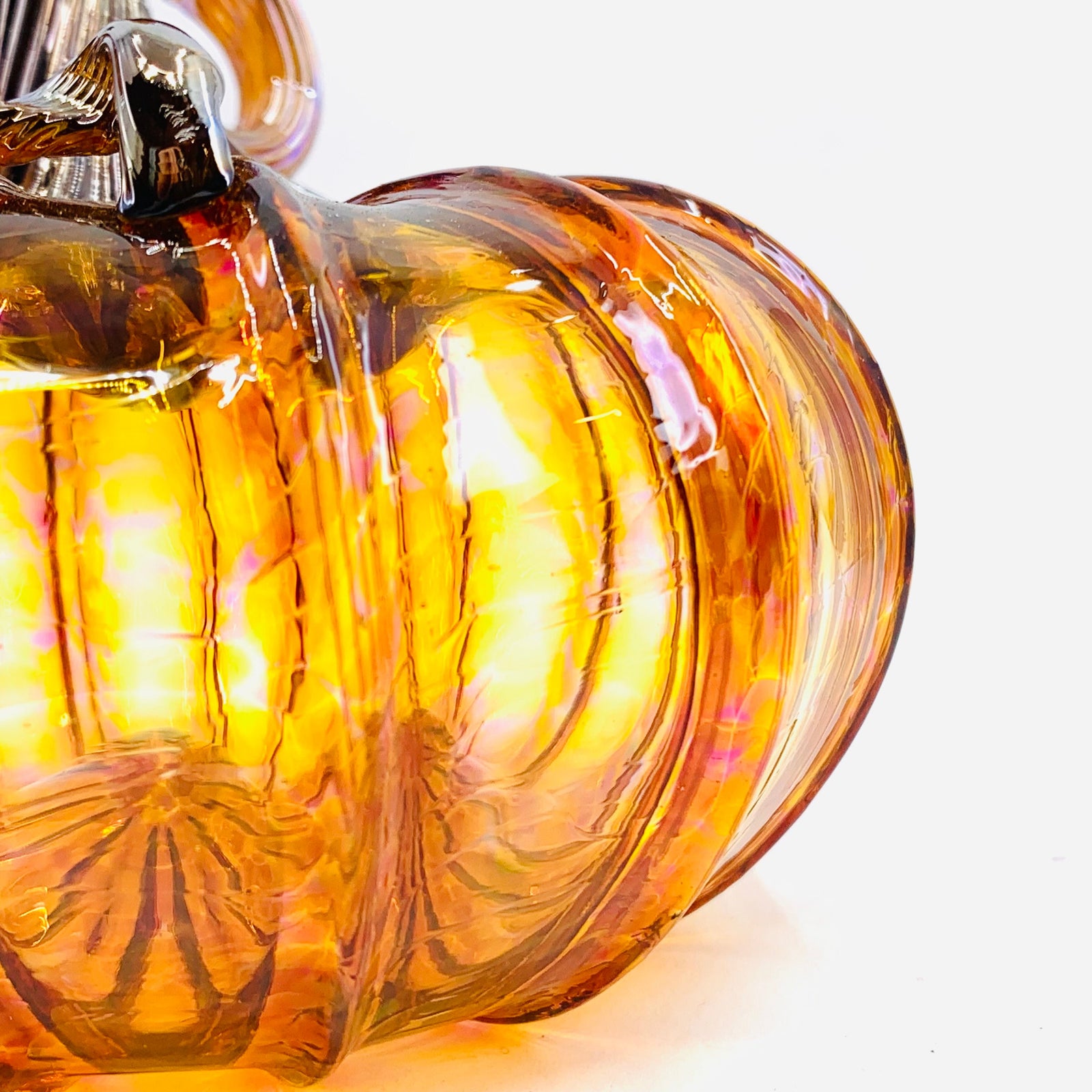 Harvest Pumpkin Pumpkin Luke Adams Glass Blowing Studio 