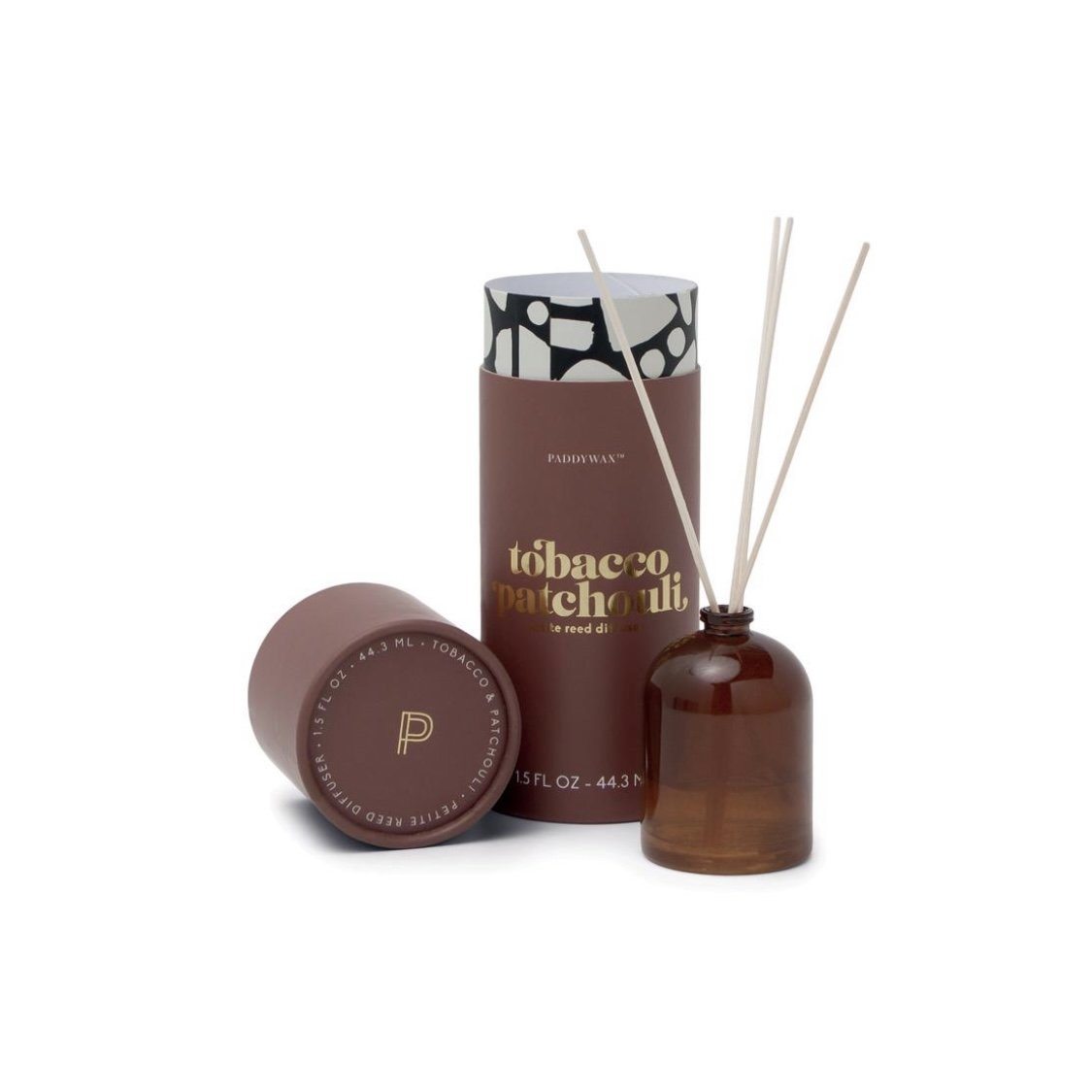 Petite Reed Diffuser Paddywax Tobacco &amp; Patchouli 