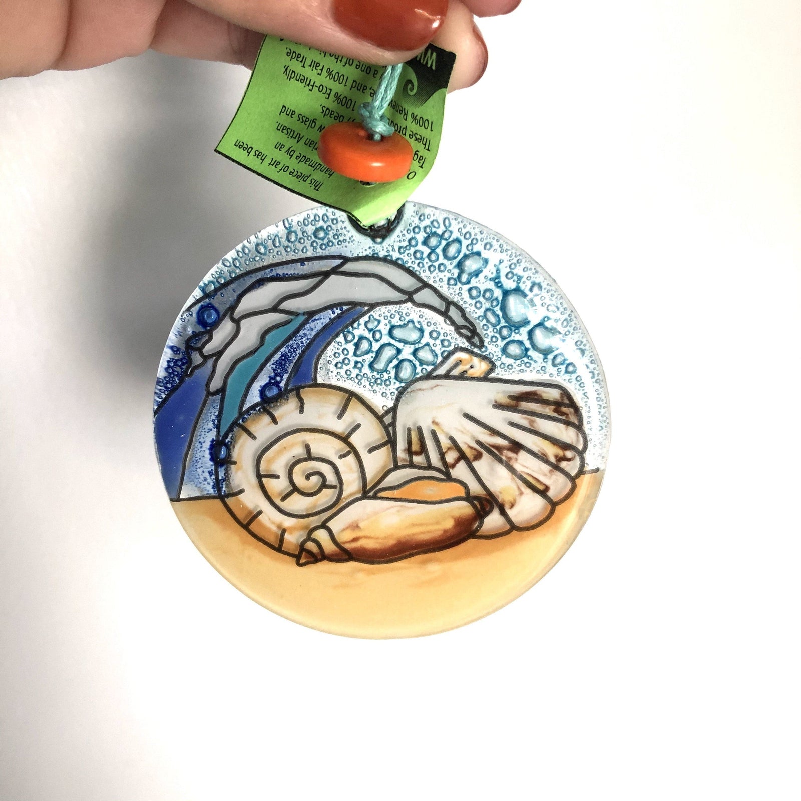 Fair Trade Ornament 67 Luke Adams Glass Blowing Studio 