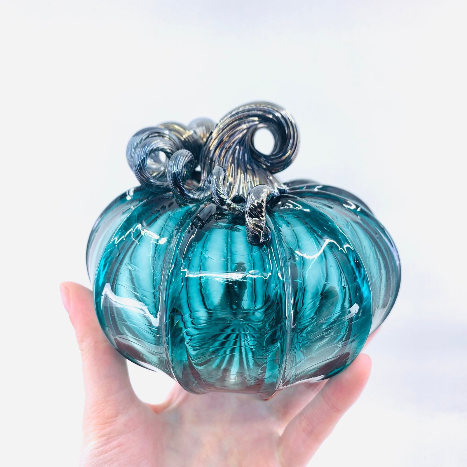 Lagoon Pumpkin Pumpkin Luke Adams Glass Blowing Studio Squat 