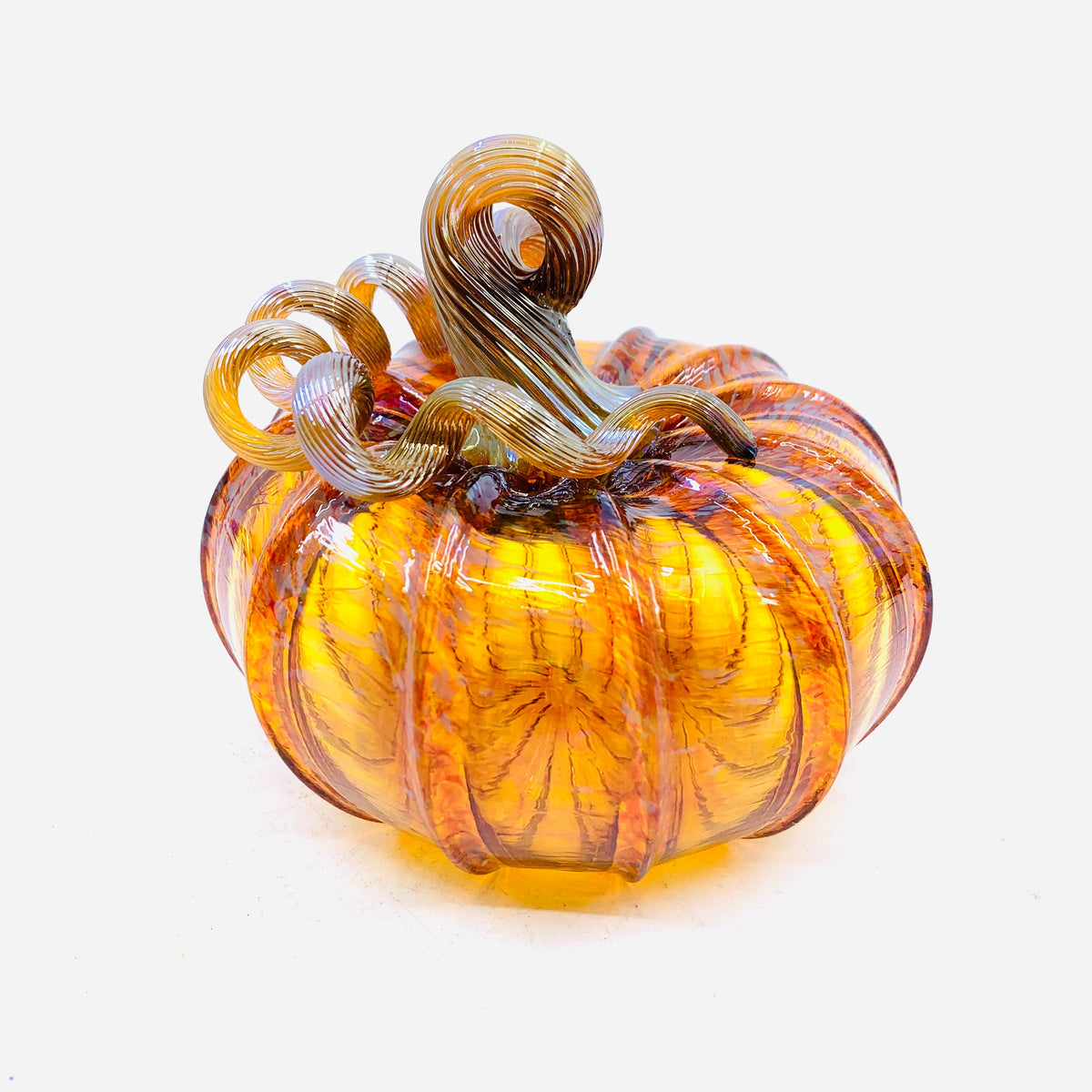 Daily Pumpkin Harvest Squat Pumpkin Luke Adams Glass Blowing Studio 
