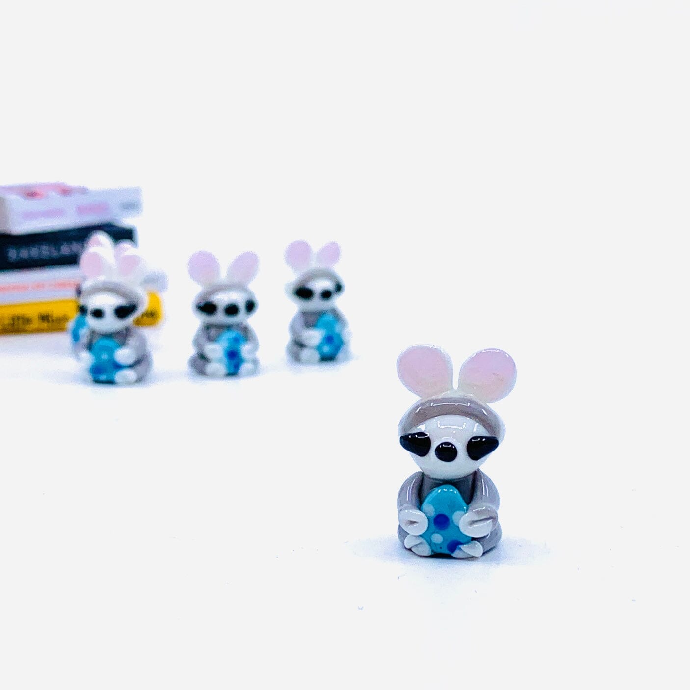 Tiny Easter Sloth Miniature - 