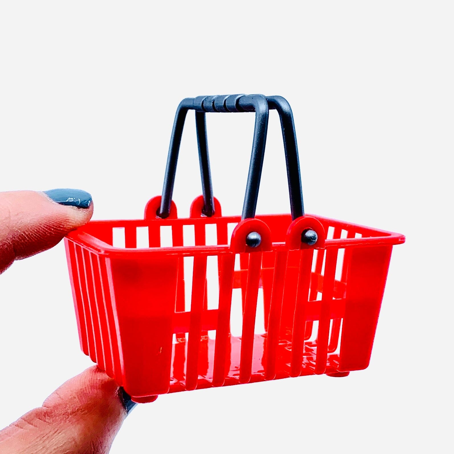 Tiny Target Shopping Basket Miniature - 