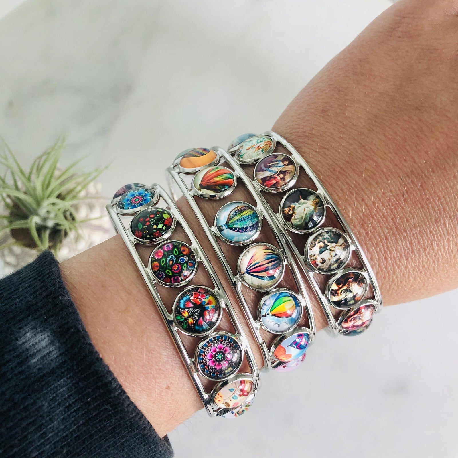 Artistic Cuff Bracelet Manufactured Overseas 