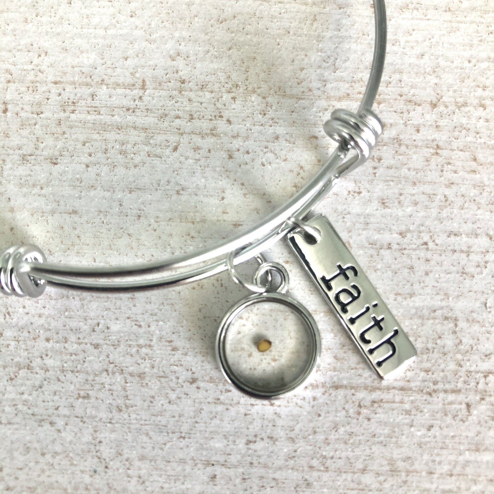 Mustard Seed Wire Bracelet Luke Adams Glass Blowing Studio 