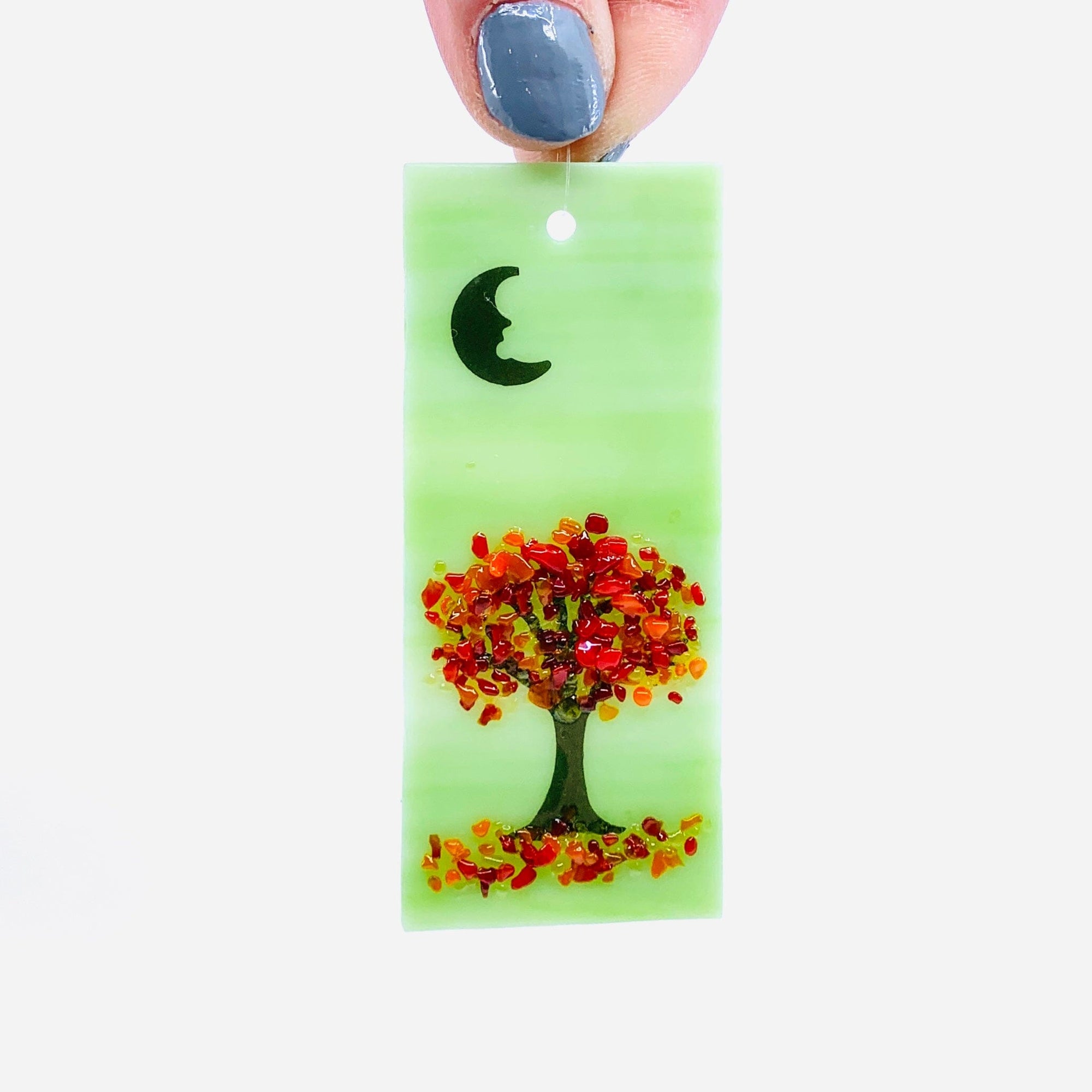 Fused Glass Tree of Life Suncatcher 3 Ornament Glimmer Glass Gifts 