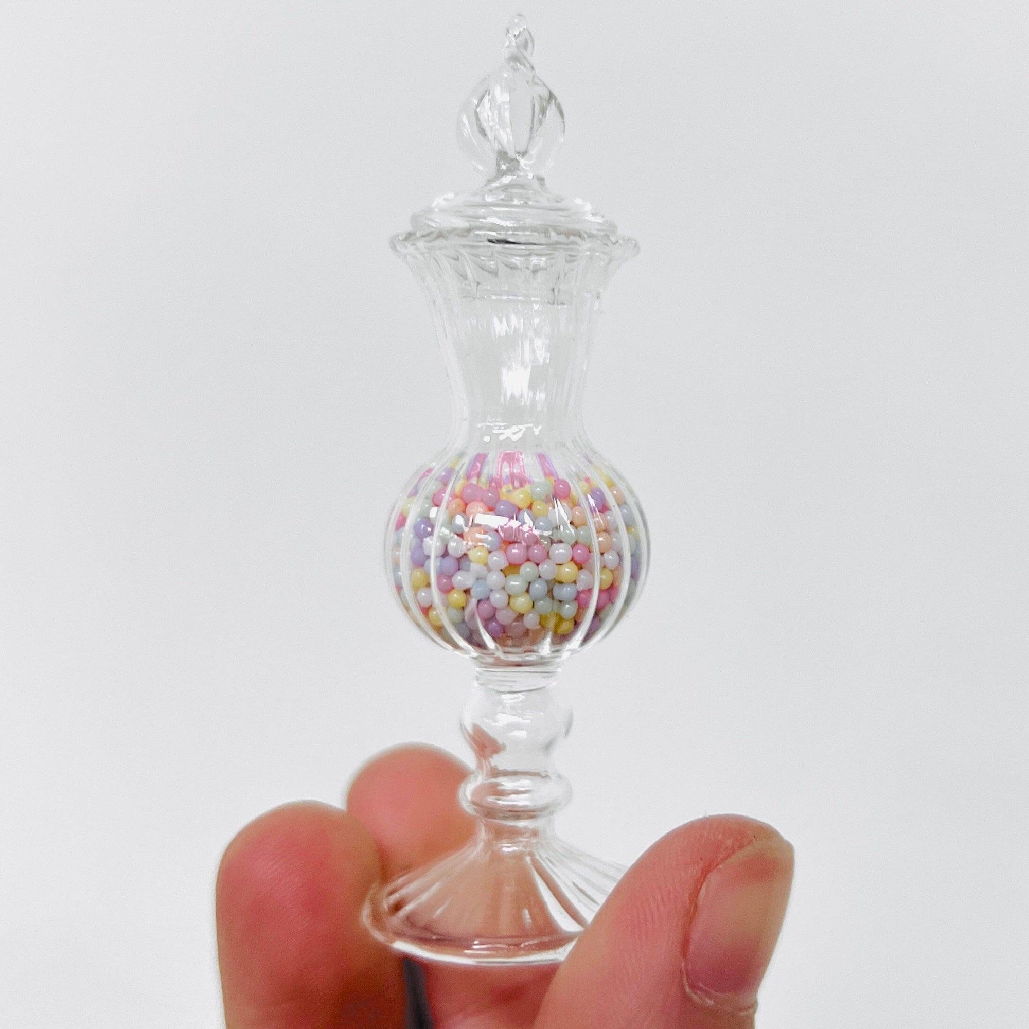 Tiniest Tall Jar of Gum Balls Miniature - 