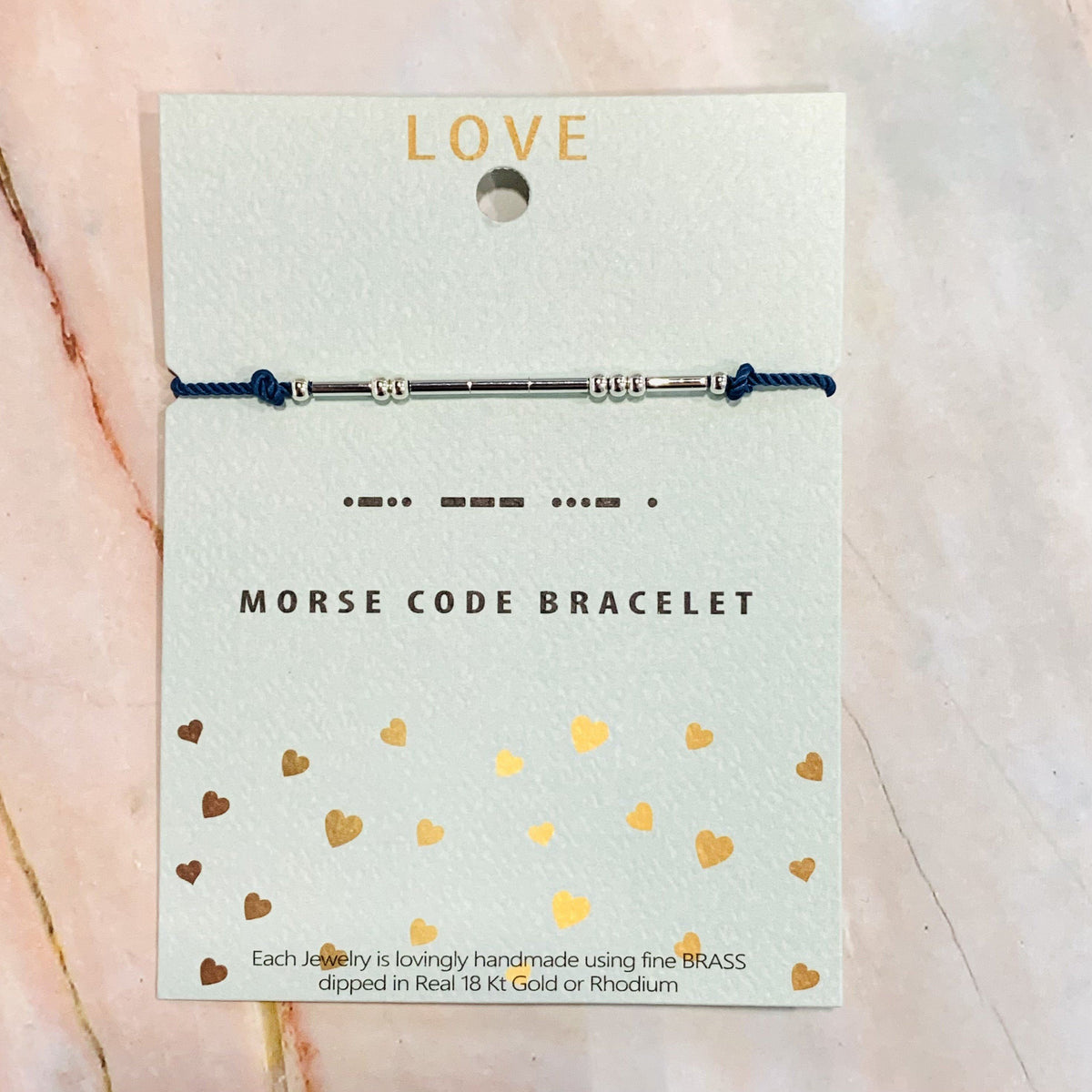 Morse Code Bracelet Lauren-Spencer Love 