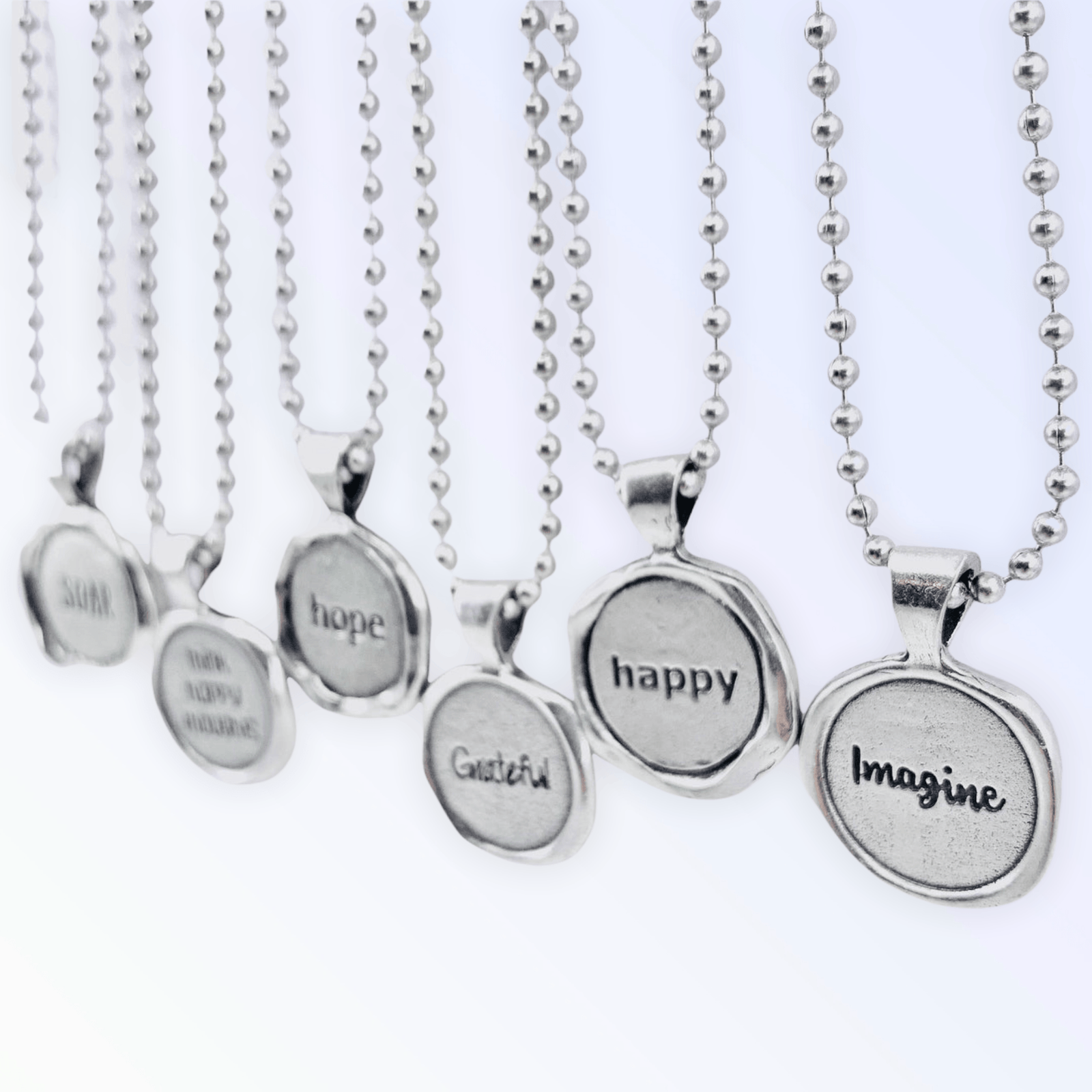 Wax Seal Pendant Necklace Jewelry Whitney Howard Designs Soar 