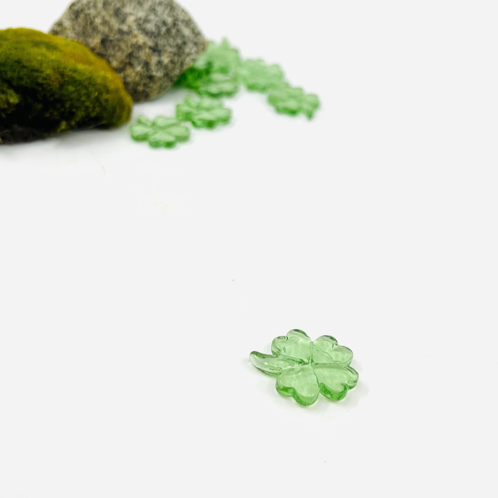 Lucky Glass Pocket Clover, Mint Miniature - 