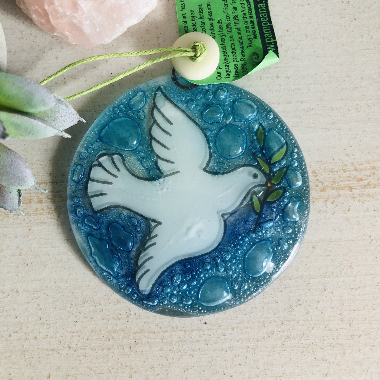 Fair Trade Ornament 35 Luke Adams Glass Blowing Studio 