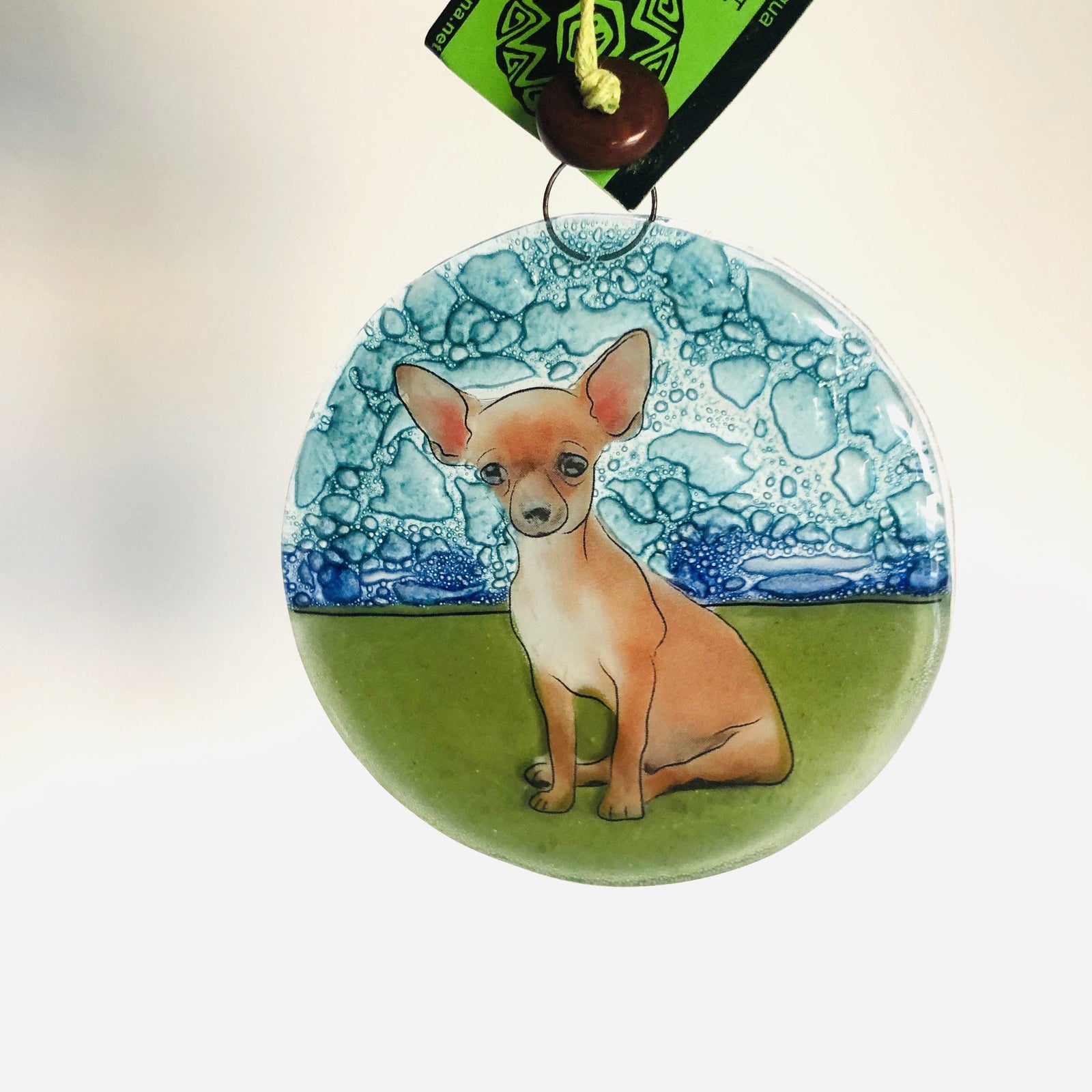 Fair Trade Ornament 128 Luke Adams Glass Blowing Studio 