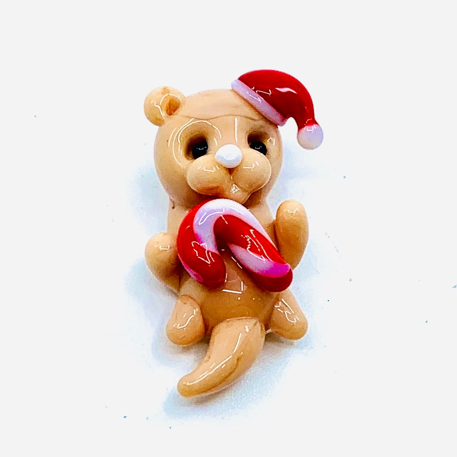 Little Candy Cane Otter Miniature - 