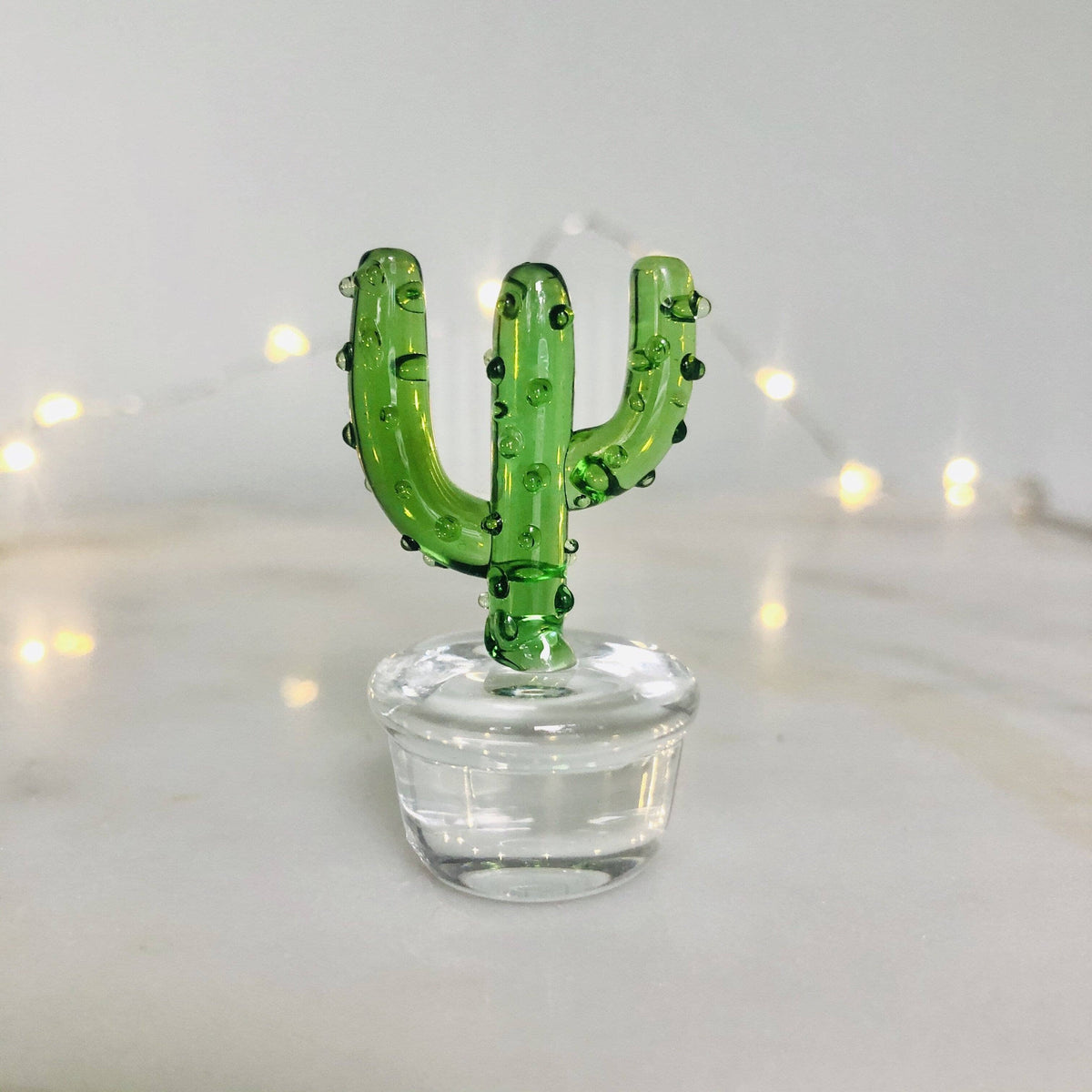 Glass Cactus Hilltop Miniature - 