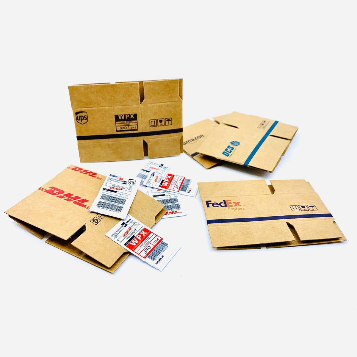 Tiny Delivery Box Set Miniature - 