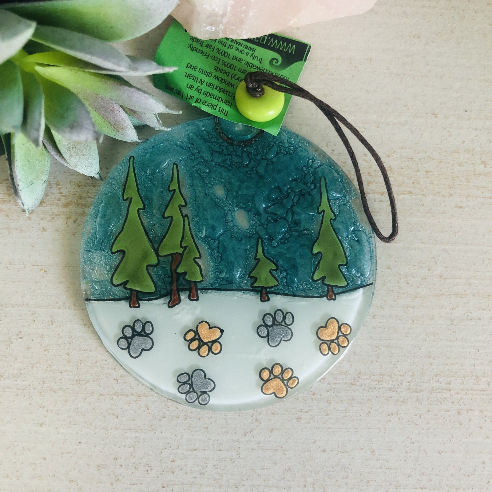 Fair Trade Ornament 64 Luke Adams Glass Blowing Studio 