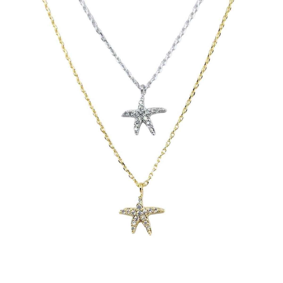 Starfish Choker Necklace Cloie NY 