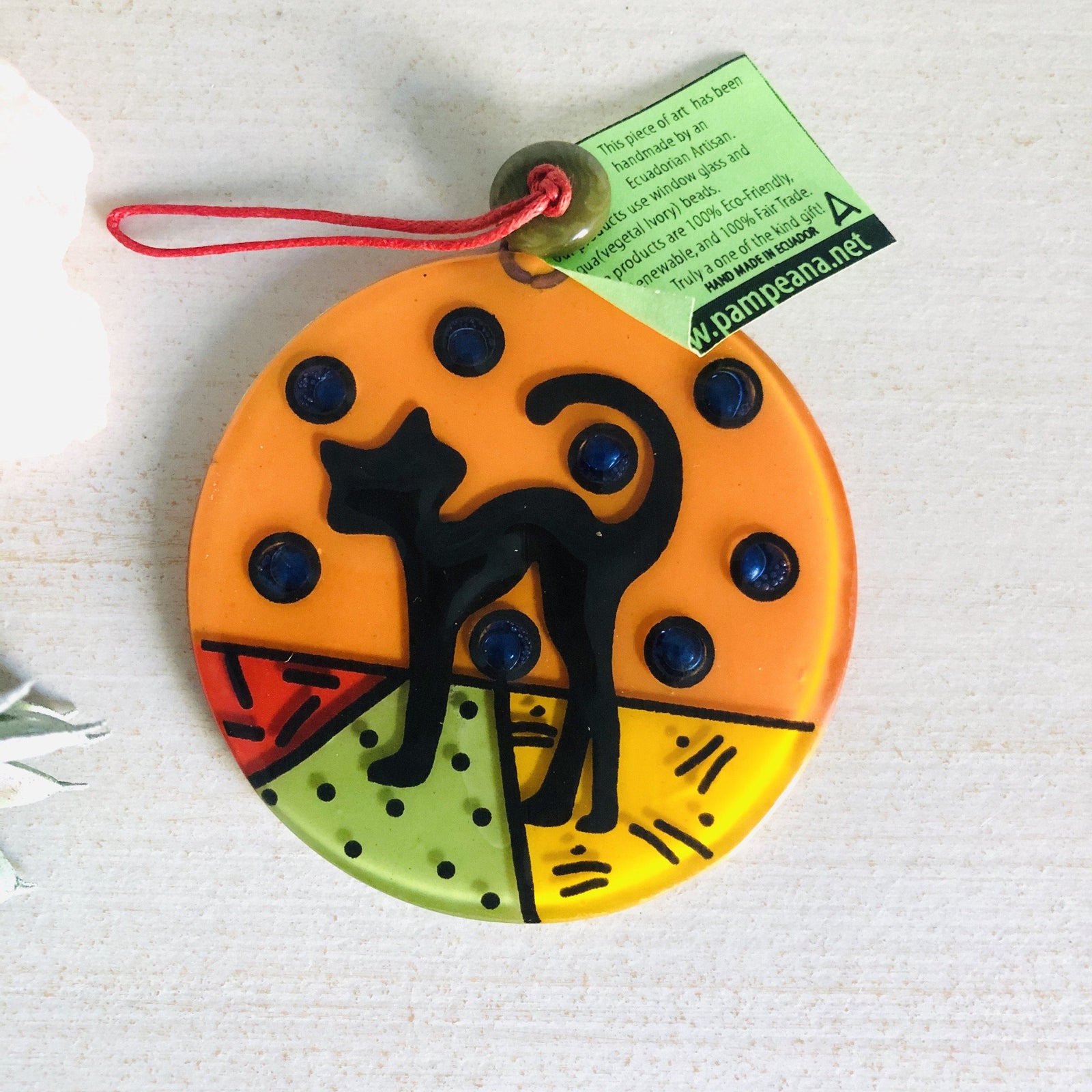 Fair Trade Ornament 98 Luke Adams Glass Blowing Studio 