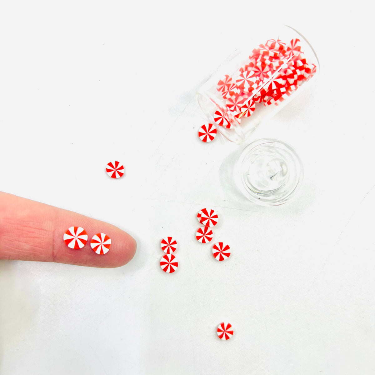 Tiniest Glass Jar of Peppermints Miniature - 