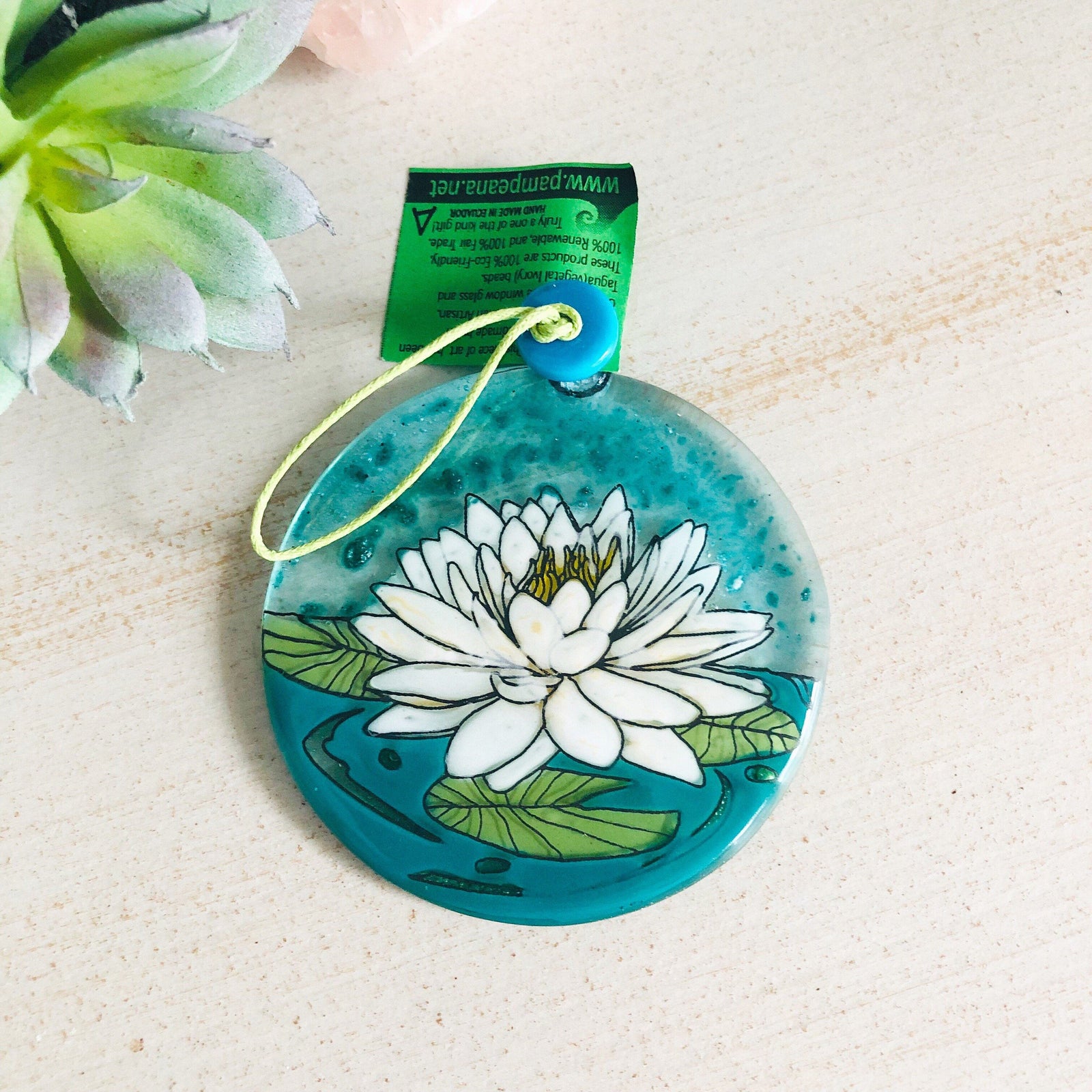 Fair Trade Ornament 2 Luke Adams Glass Blowing Studio 