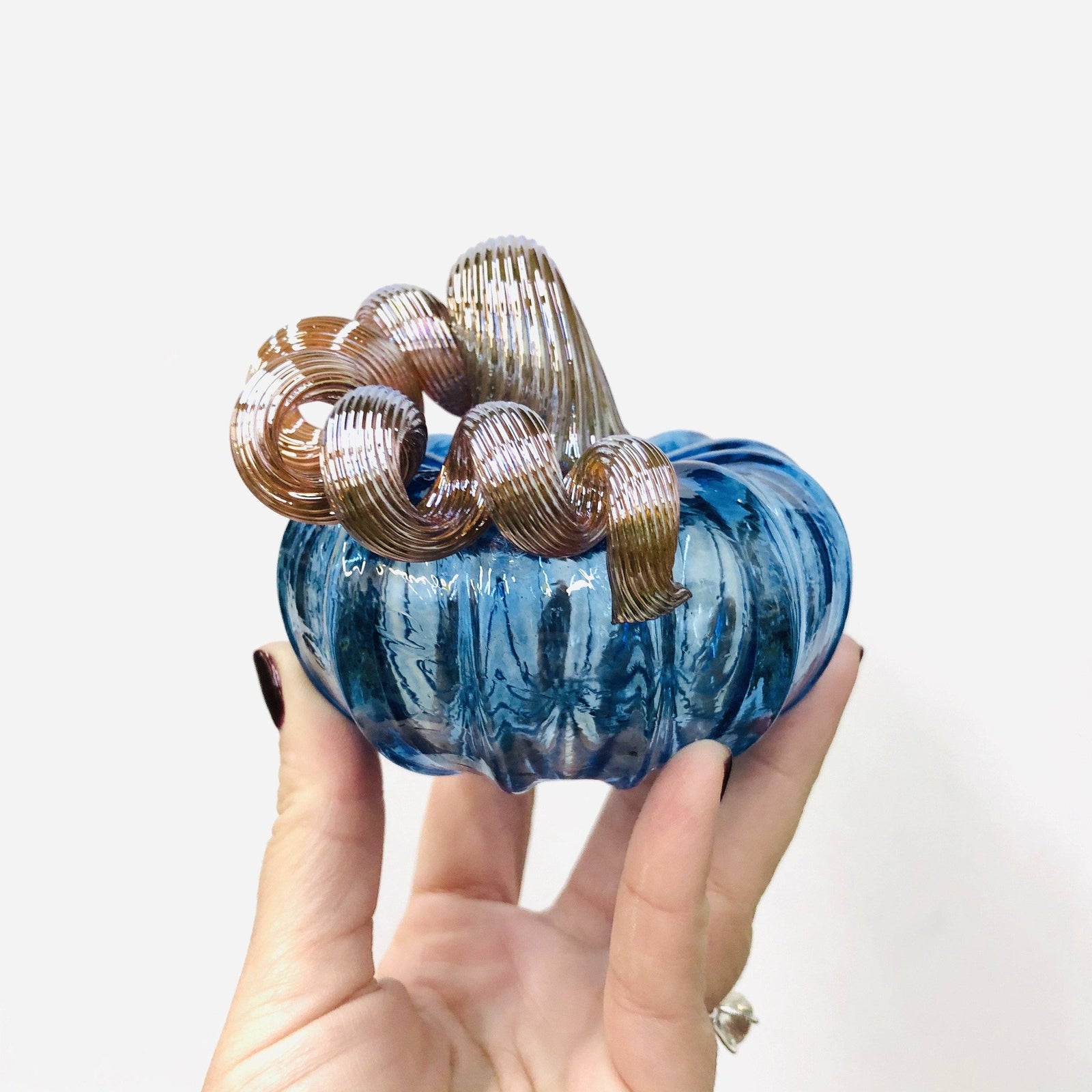 December Birthstone Pumpkin Birthstone Luke Adams Glass Blowing Studio 