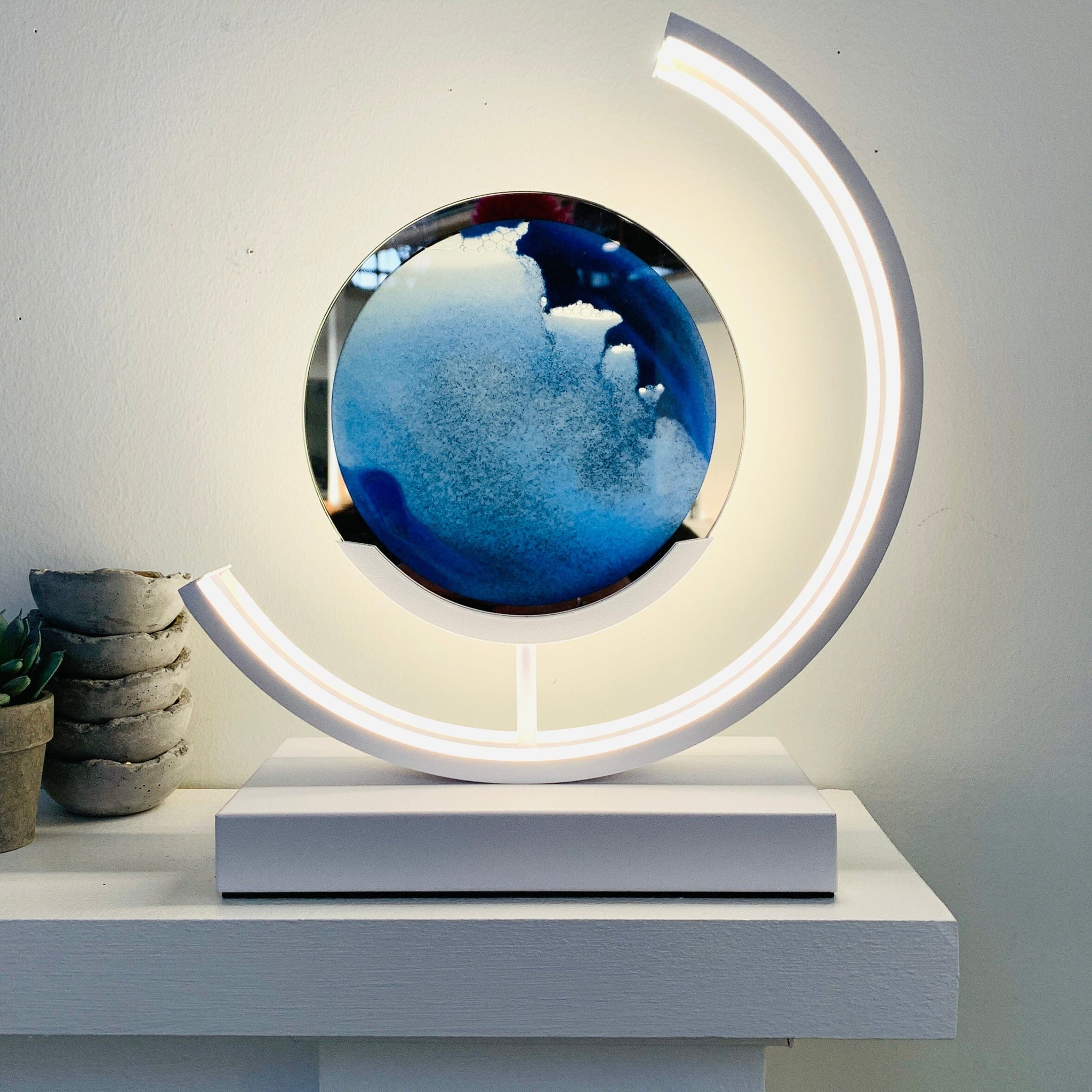 Calming Sand Light - Luke Adams Glass Blowing Studio