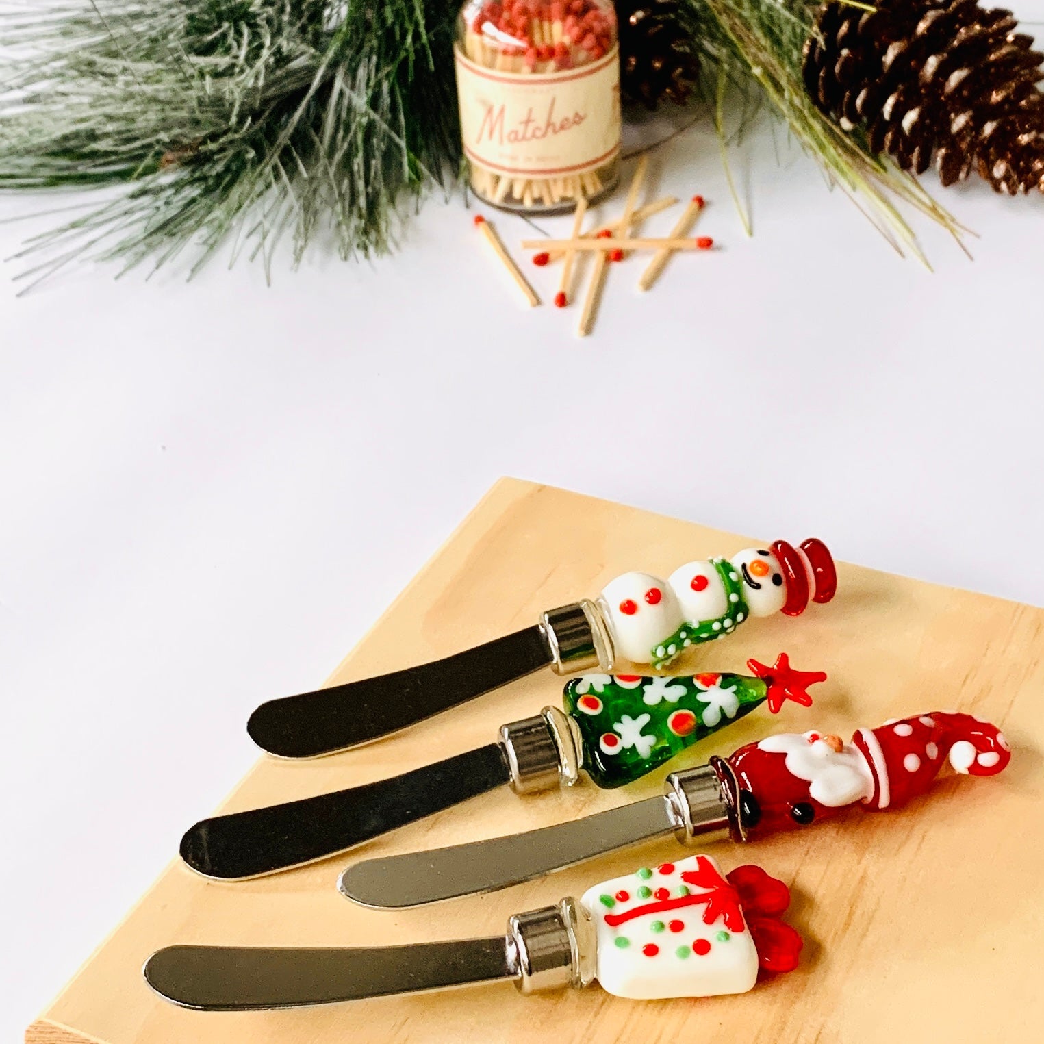 Whimsy Holiday Spreaders Decor Gift Essentials Snowman 