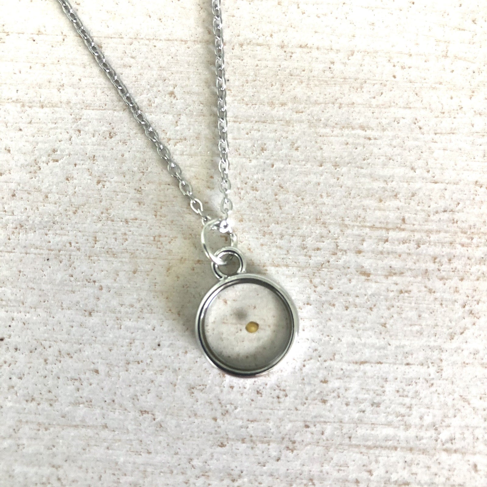 Mustard Seed Necklace Luke Adams Glass Blowing Studio 