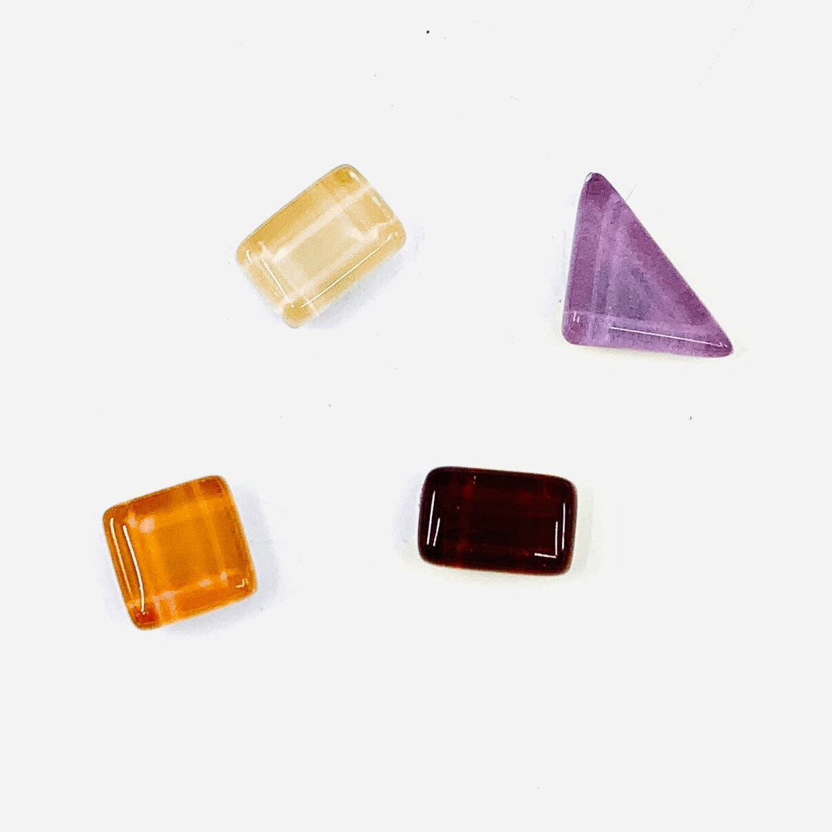 Recycled Glass Magnets Miniature - Multi 