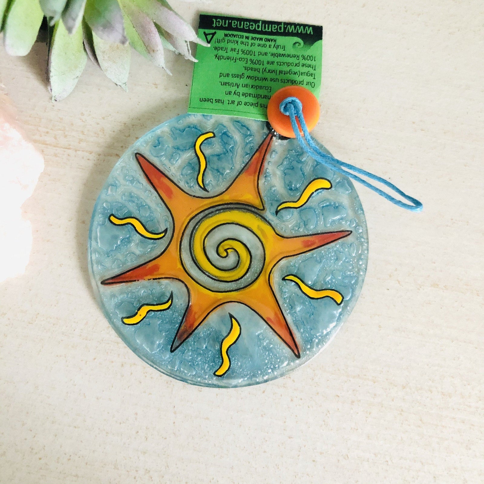 Fair Trade Ornament 105 Luke Adams Glass Blowing Studio 