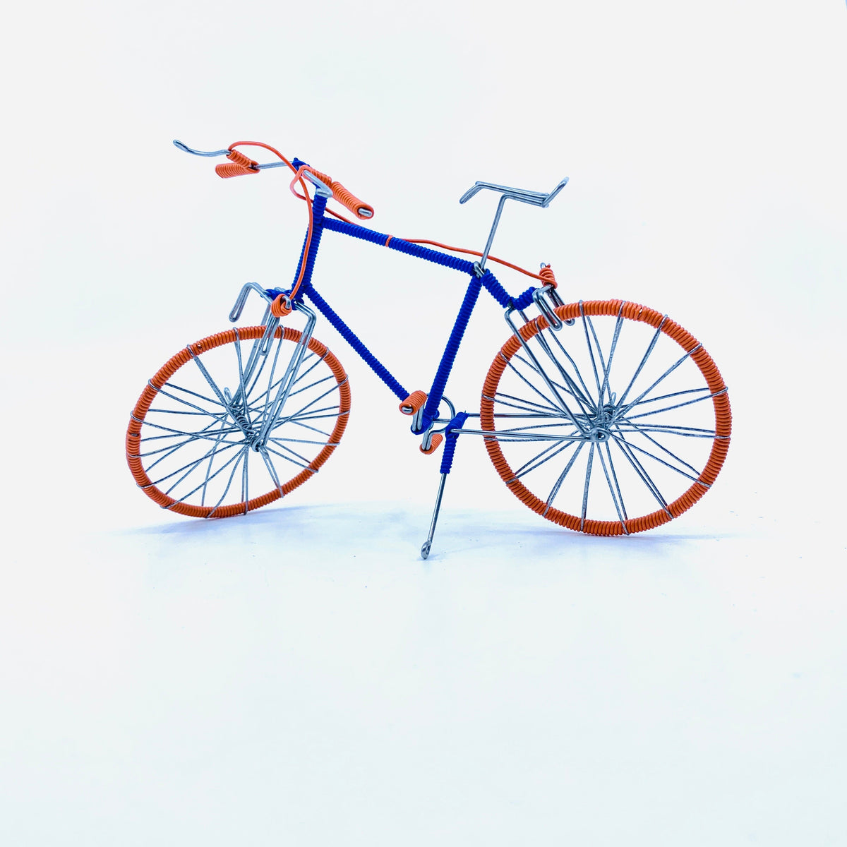 Telephone Wire Bicycles Miniature The East Africa Co. Blue/Orange 