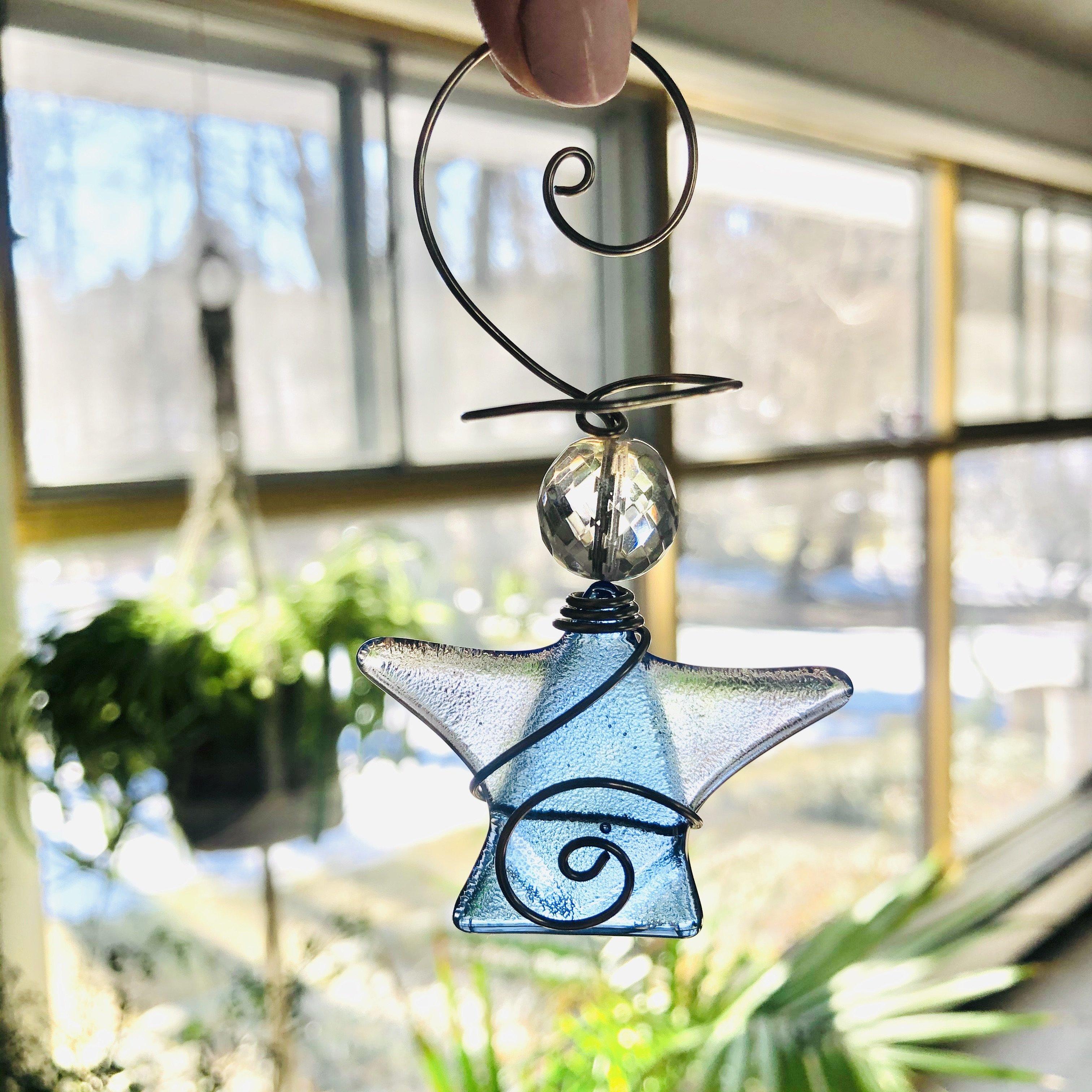 Stained Glass Christmas Bell, Christmas Bell, Bell for Christmas Tree  Ornament Accessory, Bell Suncatcher, Christmas Gift, Christmas Decor 