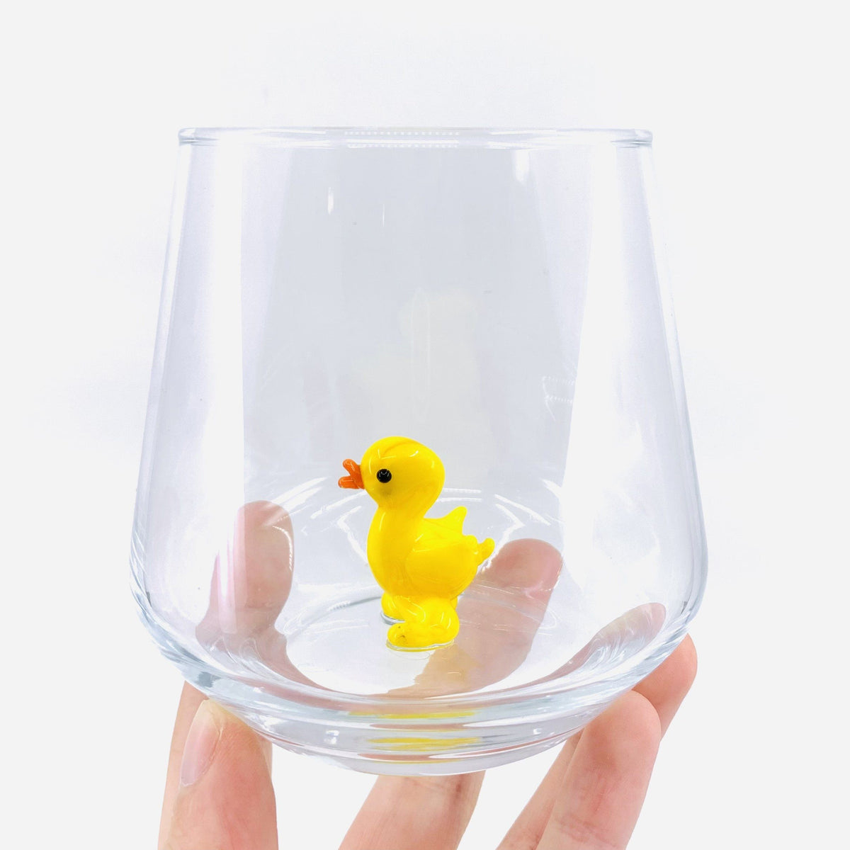 Tiny Animal Drinking Glass - Chick MiniZoo 
