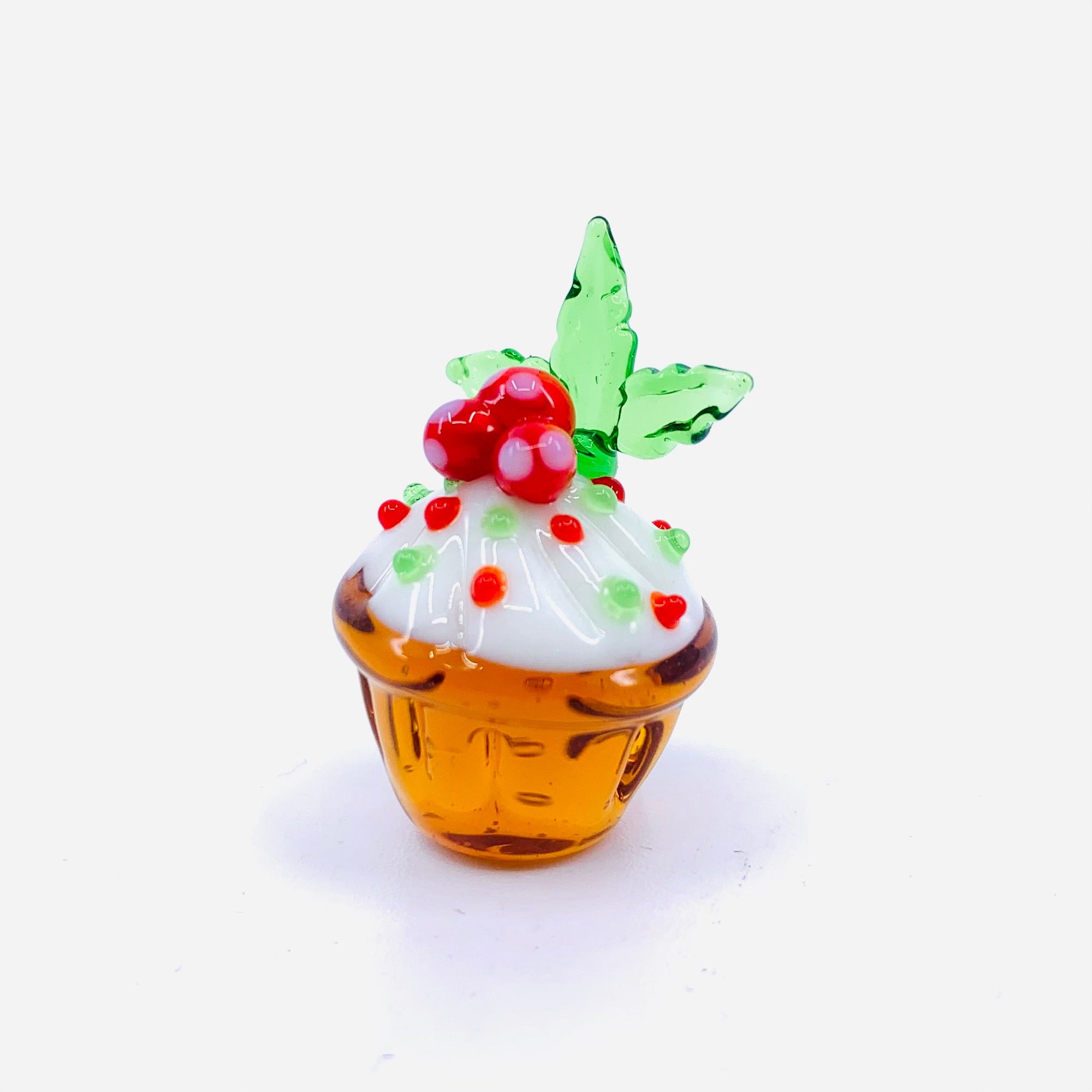 Little Glass Cupcake Manufactured Overseas 