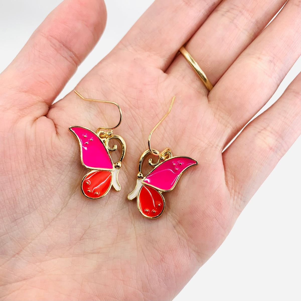 Butterfly Dangle Earrings Cloie NY 