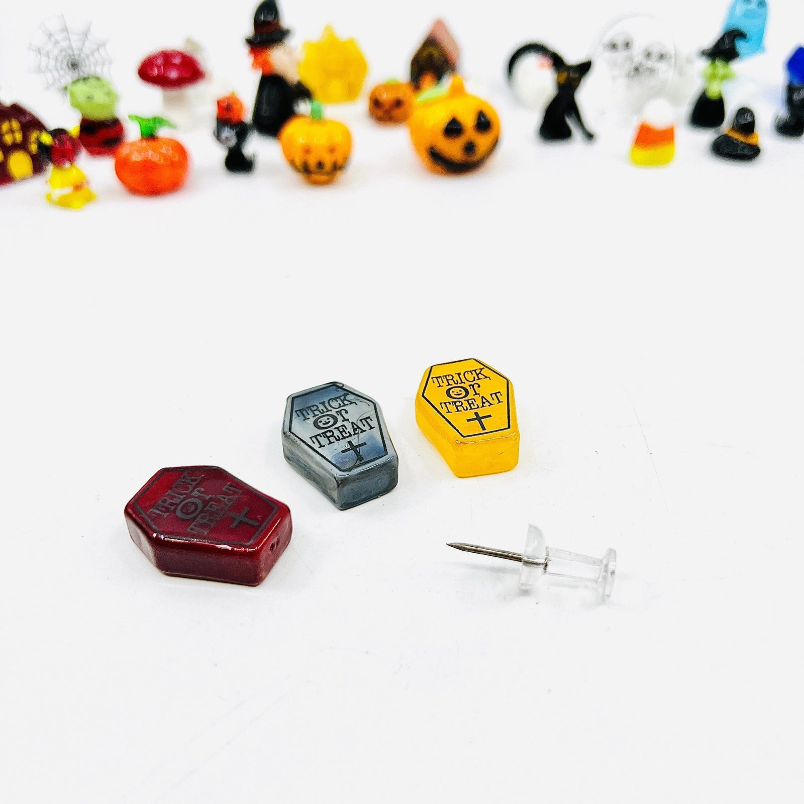 Tiny Halloweenie Trick or Treat Coffin Miniature Alex 