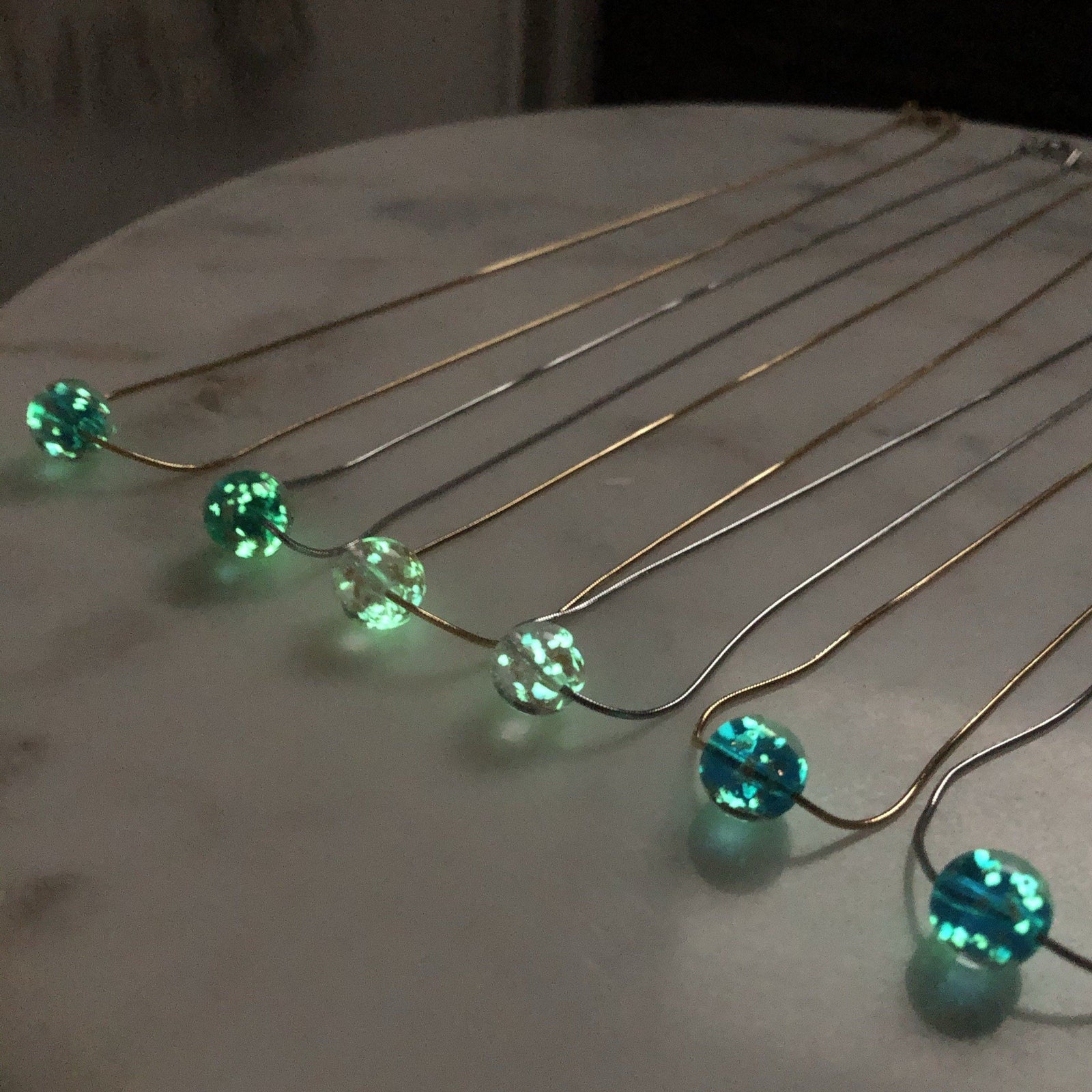 Simple Glow Glass Pendant Luke Adams Glass Blowing Studio 