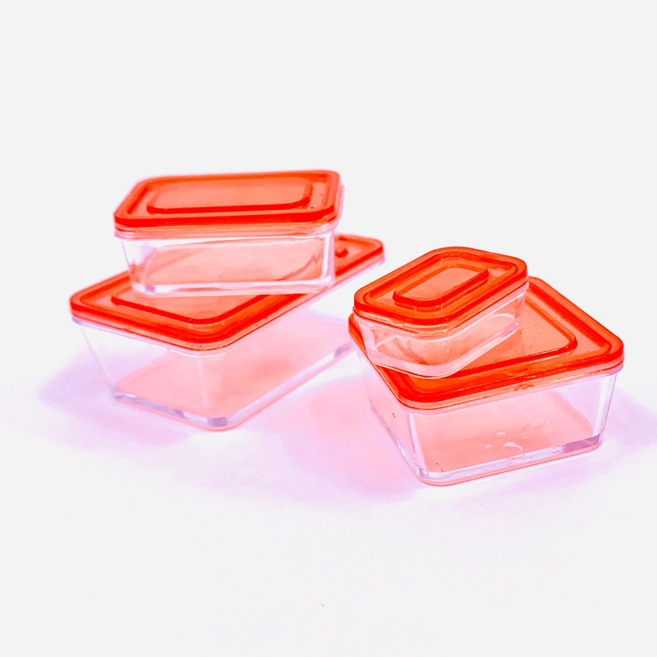 Tiniest Tupper-Wear Set - Luke Adams Glass Blowing Studio