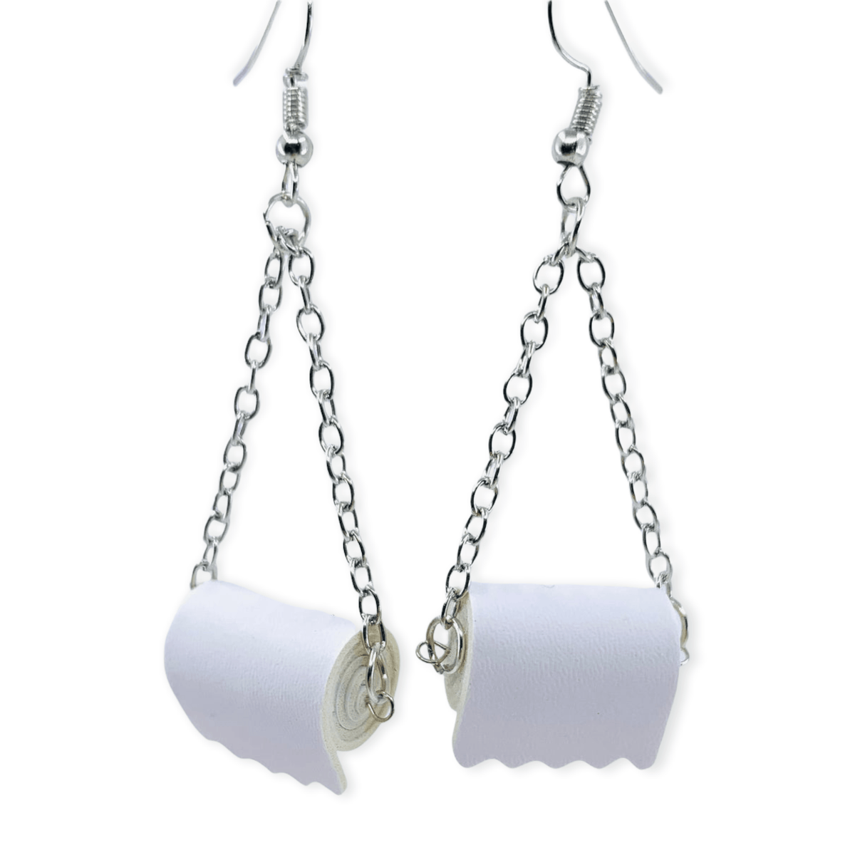 Toilet Paper Roll Earrings Jewelry - 