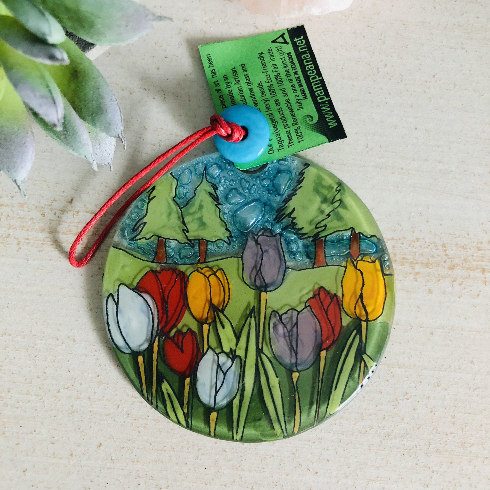 Fair Trade Ornament 28 Luke Adams Glass Blowing Studio 