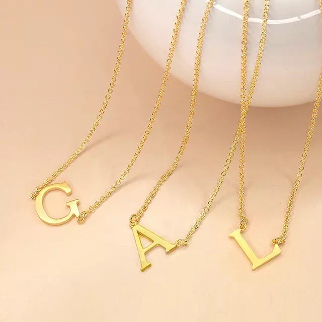 Love Letter Initial Necklace Luke Adams Glass Blowing Studio 