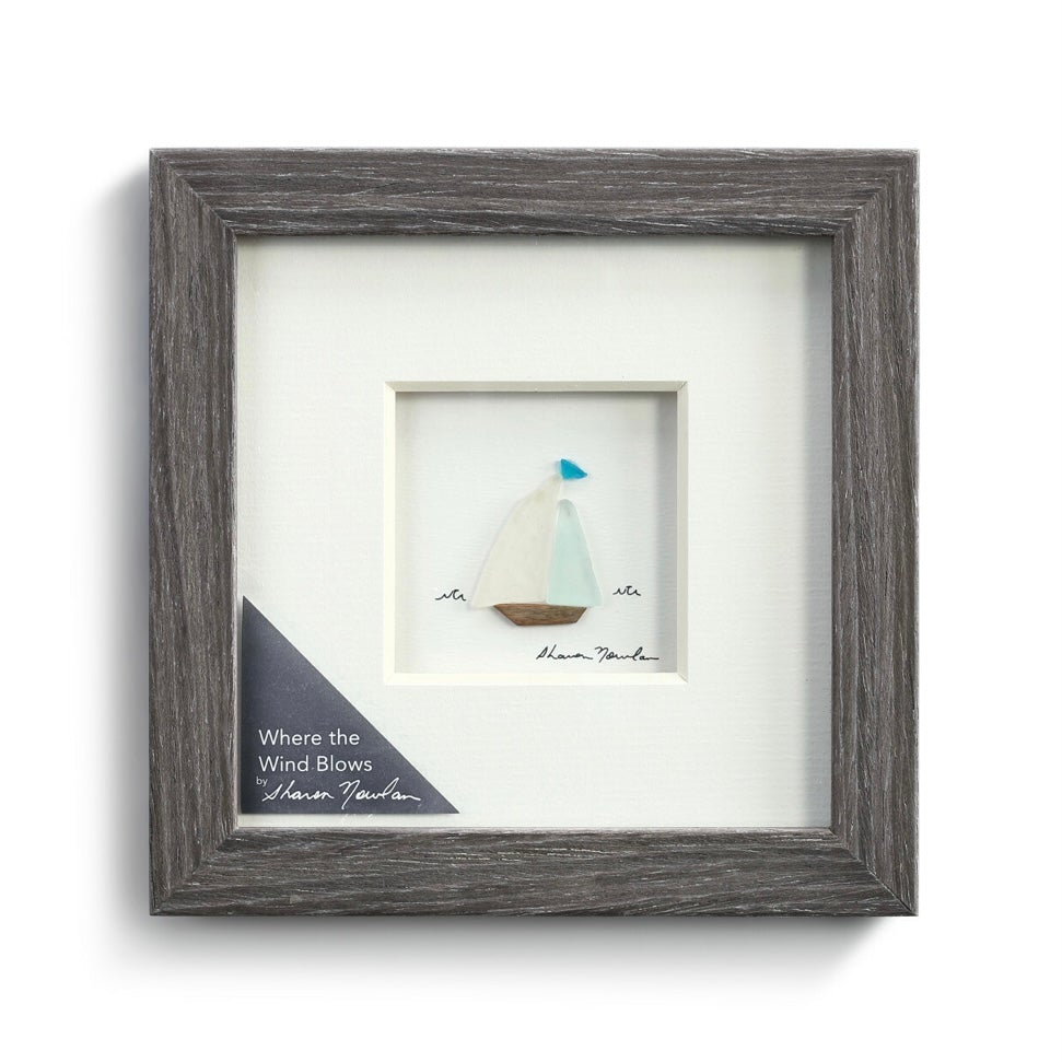 Shadow Box Frame, Where the Wind Blows Decor Demdaco 